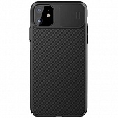 Чехол накладка силиконовая iPhone 11 Nillkin CamShield черный