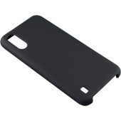 Чехол накладка силиконовая Samsung A015 (2020) Silicon Cover (18) Черный фото