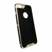 Чехол накладка противоударная iPhone 7Plus/8Plus iPaky Yuyan black/gold фото