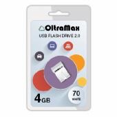 Память USB Flash OltraMax Drive 4 ГБ 70 white фото