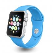 Смарт-часы Smart Watch IWO 2 серебристый+синий фото