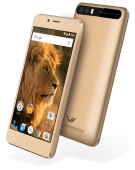 Смартфон Vertex Impress Lion dual cam 3G 8 ГБ золотистый фото