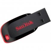 USB флеш-драйв SanDisk Cruzer Blade 16Gb black фото