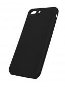 Чехол накладка силиконовая iPhone 7GP/8GP Monarch Premium PS-01 Черный фото