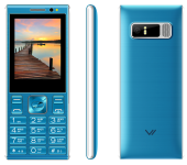 Мобильный телефон Vertex D536 голубой фото