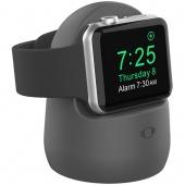 Подставка для зарядки Apple Watch  силикон,(47106)серый, Deppa фото