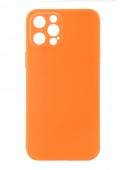 Чехол накладка силиконовая iPhone 12 Pro Max Monarch Premium PS-01 Оранжевая фото