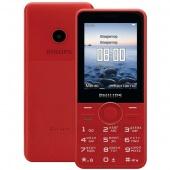 Мобильный телефон Philips E168 Красный фото
