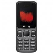Мобильный телефон Nobby 100 Серо-черный фото