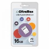USB Flash Drive OltraMax 16 Gb 70 белый фото