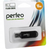 USB флеш Perfeo 2.0 C03 16GB black фото