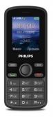 Philips E111 черный 1,77' 128х160  2SIM без камеры 1000 mAh фото