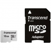 Карта памяти microSDHC Transcend 16 ГБ UHS-1 10 класс фото