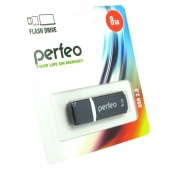 USB флеш Perfeo 2.0 C02 8GB black фото