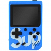 Портативная игровая приставка Sup Game Box + геймпад 400 Синий Умная электроника фото