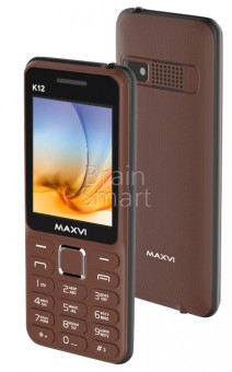 Мобильный телефон Maxvi K12 коричневый фото