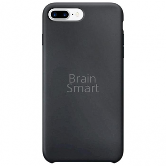 Чехол накладка силиконовая iPhone 7 Plus/8 Plus Silicone Case темно-серый (15) фото