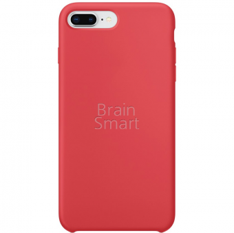 Чехол накладка силиконовая iPhone 7/8 Plus Silicone Case Красный (14) фото