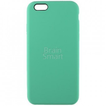 Чехол накладка силиконовая iPhone 6/6S Silicone Case Мятно-Зеленый (50) фото