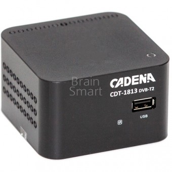 Ресивер DVB-T2 Cadena CDT-1813 Black фото