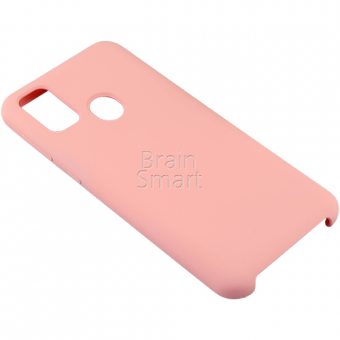 Чехол накладка силиконовая Samsung M21/M30S 2020 Silicone Case Розовый (12) фото