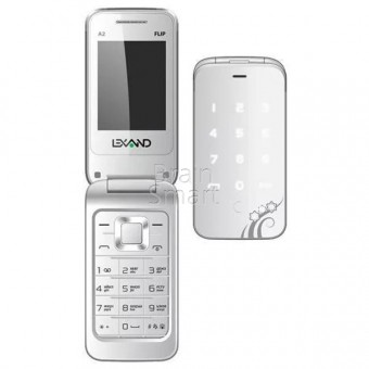 Мобильный телефон LEXAND A2 Flip белый фото