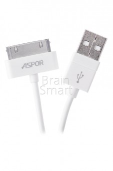 USB кабель ASPOR A104 iPhone 4 (1.2m) фото