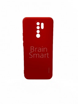 Чехол накладка силиконовая Xiaomi Redmi 9 Monarch Красный фото