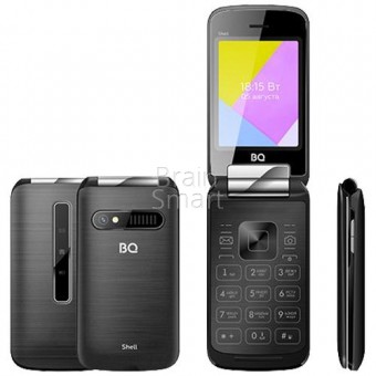 Мобильный телефон BQ Shell 2816 Черный (раскладушка) фото
