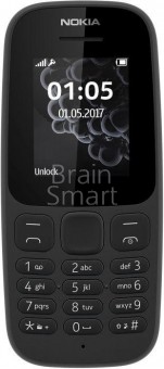 Сотовый телефон Nokia 105 SS TA-1010 черный фото