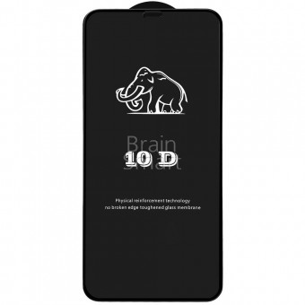 Стекло защитное iPhone XS Max/11 Pro Max Bingo Elephant 10D Вlack фото