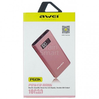 Аккумулятор Awei P60K 10000mAh Pink фото