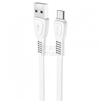 USB кабель HOCO X40 Micro Noah (1 m) White фото