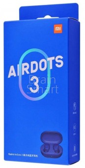 Bluetooth гарнитура Xiaomi Mi AirDots 3 беспроводная синий фото