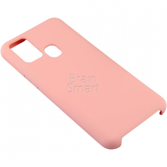 Чехол накладка силиконовая Samsung M31 2020 Silicone Case Розовый (12) фото