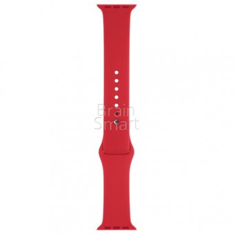 Ремешок SPORT Apple Watch 38mm (пакет) красный фото
