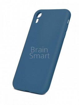 Чехол накладка силиконовая  iPhone XR Monarch Elegant Design  Blue фото