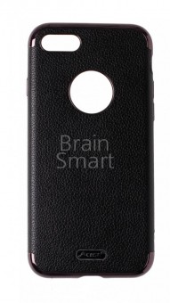 Чехол накладка силиконовая с магнитом iPhone 7/8 J-Case Jack Series черный фото