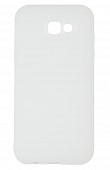 Чехол накладка силиконовая Samsung A520 (2017) SMTT Simeitu Soft touch белый