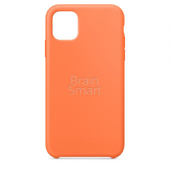 Чехол накладка силиконовая iPhone 11 Pro Max Silicone Case Абрикос (2) фото