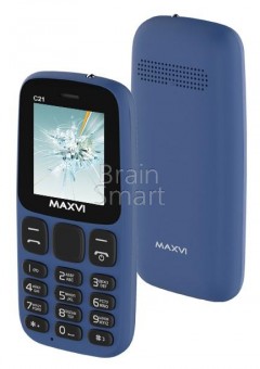 Сотовый телефон MAXVI C21 синий фото