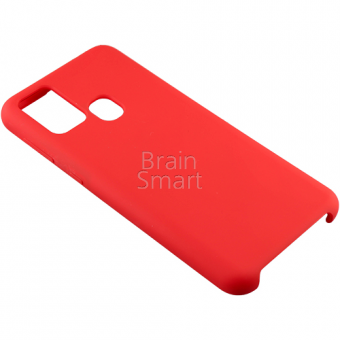 Чехол накладка силиконовая Samsung M31 2020 Silicone Case Красный (14) фото