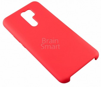 Чехол накладка силиконовая Xiaomi Redmi 9 Silicone Case Красный (14) фото