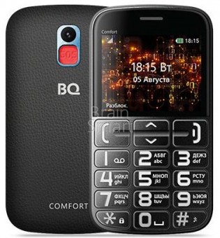 Мобильный телефон BQ Comfort 2441 синий/черный фото