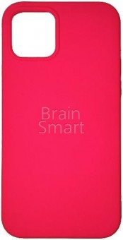Чехол накладка силиконовая iPhone 12/12Pro Monarch Premium PS-01 Ярко-Розовый фото