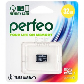 Карта памяти Perfeo microSD 32 ГБ Class 10 фото