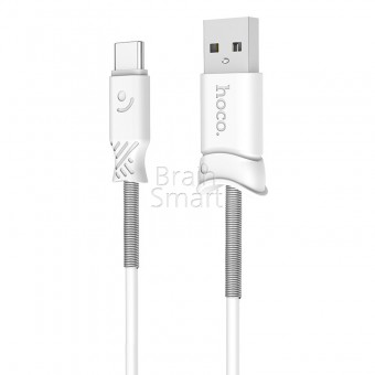 USB кабель HOCO X24 Type-C Pisces (1 m) White фото
