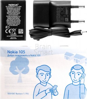 Сотовый телефон Nokia 105 DS черный фото