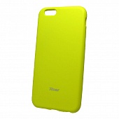 Чехол накладка силиконовая iPhone 6/6S All Day желтый