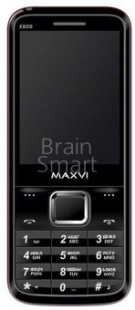 Мобильный телефон Maxvi X800 серебристый фото